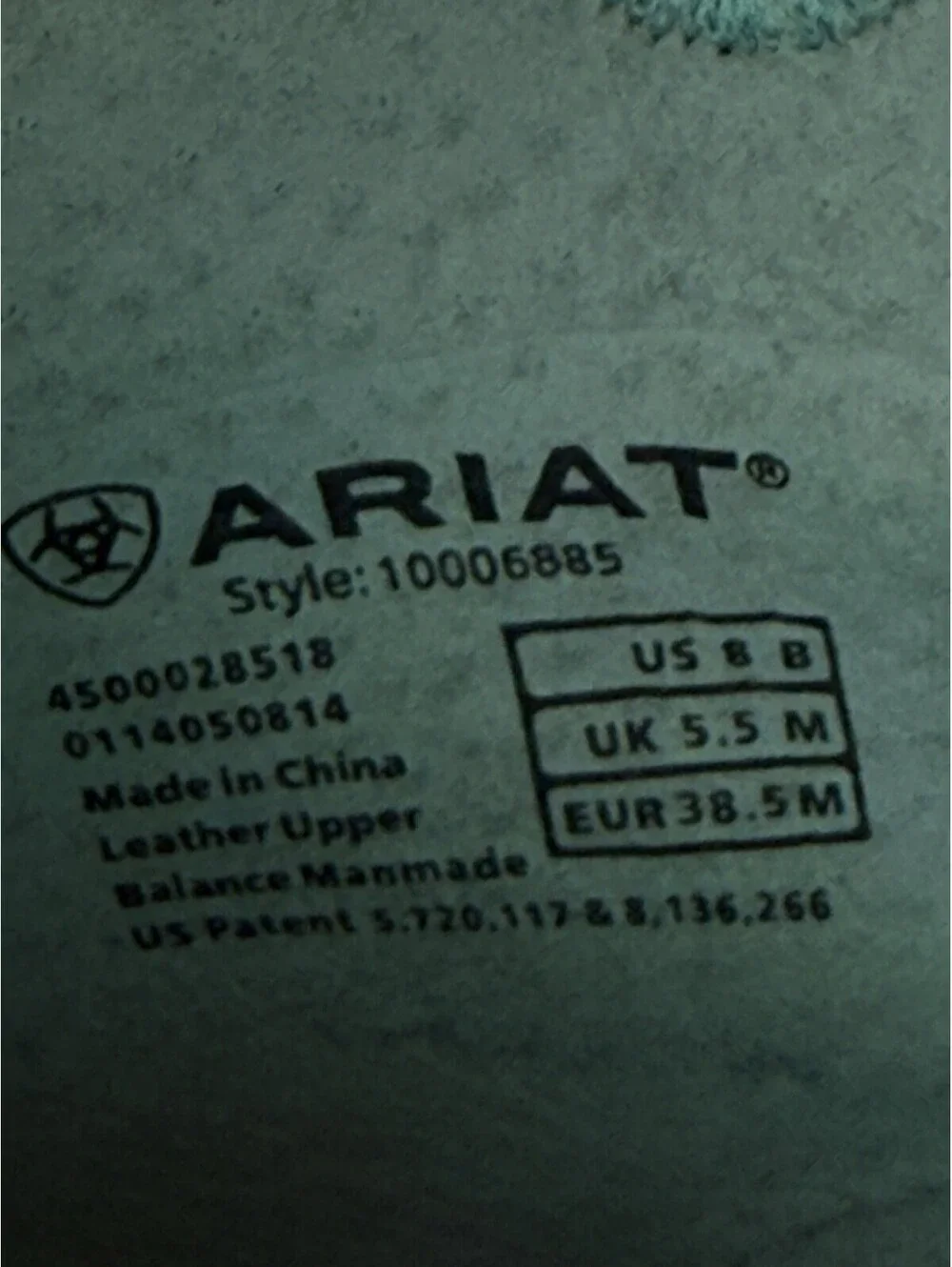Ariat product pair
